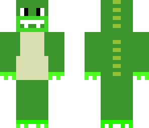green dinosaur