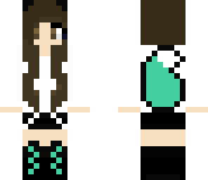 minty fox girl