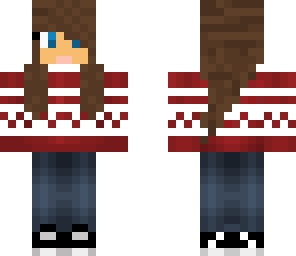 female winter skin
