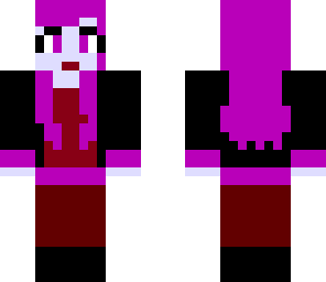 purple goth girl