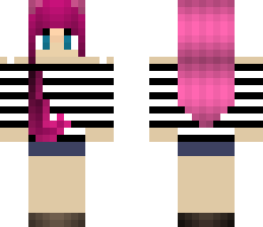 pink hair