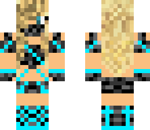 blue ninja lady