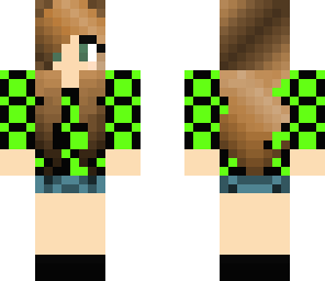 neon sweater girl
