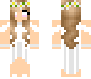 cute herobrine wedding girl