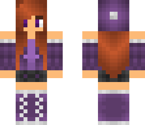 purple girl