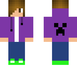 purple hoodie