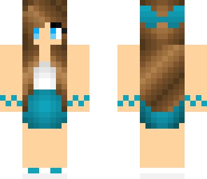 blue dress