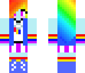 rainbow dash -human form-