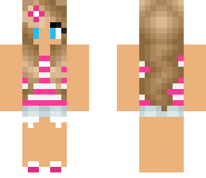 summer pink girl