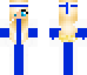 finland flag girl