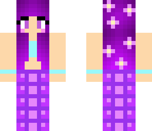 purple mermaid