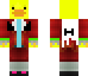 duck in a suit