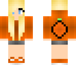 orange girl - i love fruits collection
