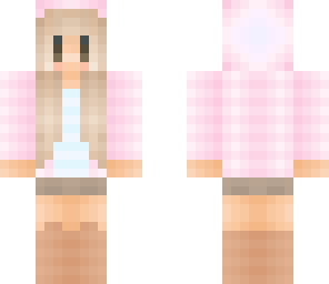 pink cute hoodie