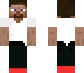 steve with difrent clothes