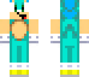 sonic with more light blue
