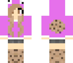 cute cookie monster girl