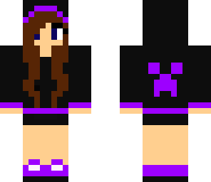 purple creeper girl