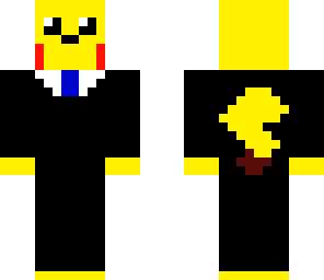 pikachu in a suit