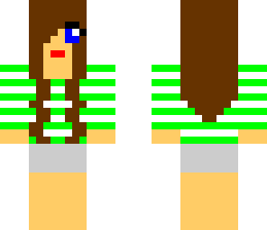 striped sweater girl