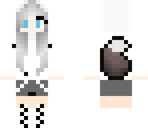 white wolf girl