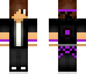 purple teenager