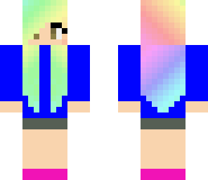 rainbow girl