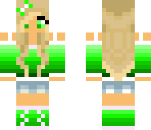 green girl edit