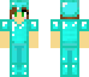 diamond armor girl