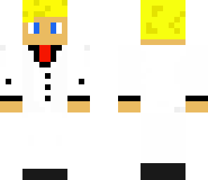 white tux