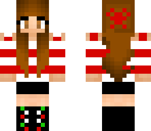 edited cute christmas girl