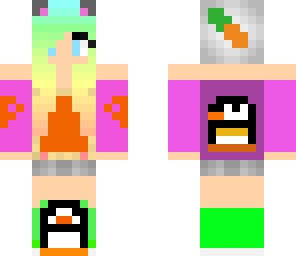 penguin nyan cat girl