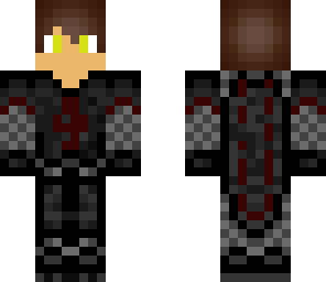 teenager in armor
