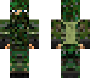 militar con hojas en la cabeza