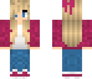 edited pink girl