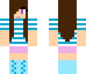 blue girl