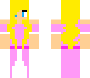 pink princess blonde