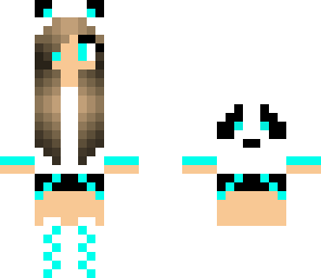 cute panda girl