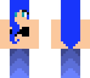 pretty blue mermaid