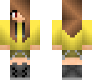 yellow sweatshirt