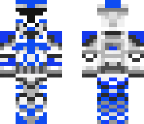 blue clone trooper