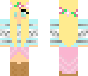 cute sweater girl with high low skirt