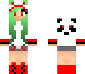 red panda girl
