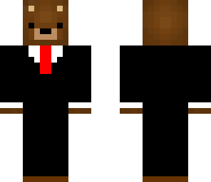 bear in a suit