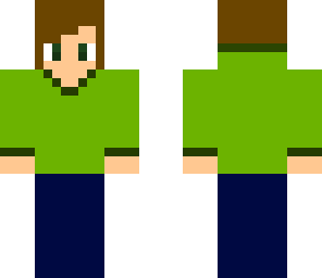 green hoodie girl