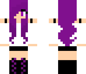 purple girl