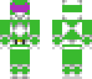 the light green power ranger