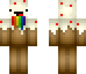 epic cake dude with rainbows