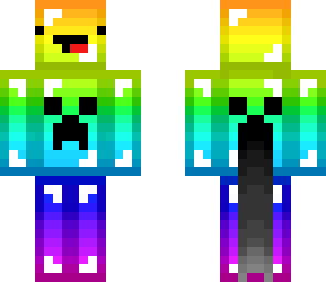 rainbow derp who loves creepers