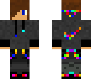 rainbow nike guy